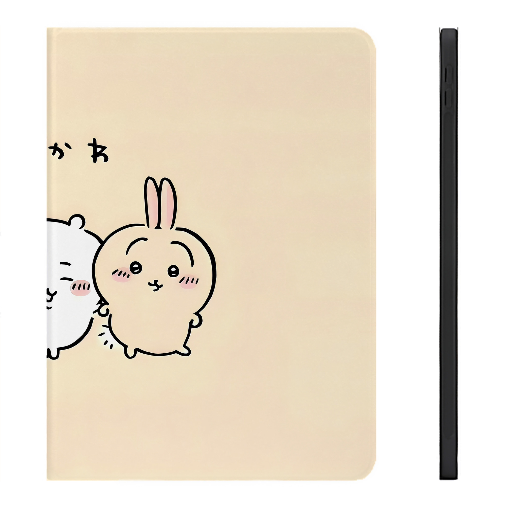（画像用） ちいかわ Chii-kawa IPadケース ペンホルダー付き ブックスタイルデザイン
